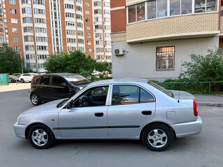 2007 Hyundai Accent ТагАЗ II, серый, 535000 рублей, вид 4