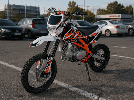 2022 Kayo Basic TT125EM, белый, 78400 рублей, вид 1