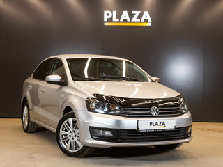 2016 Volkswagen Polo V Рестайлинг, серебристый, 1050000 рублей, вид 2