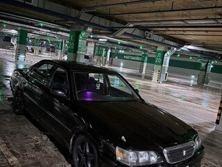 2001 Toyota Cresta V (X100) Рестайлинг, чёрный, 490000 рублей, вид 2
