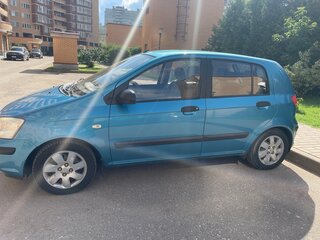 2003 Hyundai Getz I, голубой, 325000 рублей, вид 2