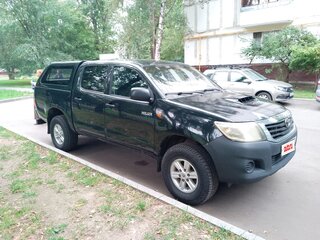 2012 Toyota Hilux VII Рестайлинг, чёрный, 1400000 рублей, вид 4