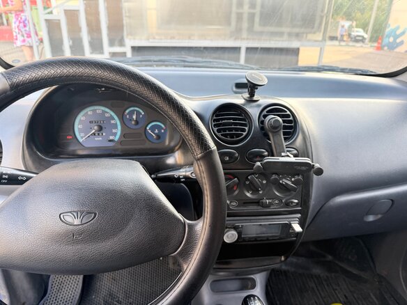 2007 Daewoo Matiz I Рестайлинг, синий, 115000 рублей - вид 5