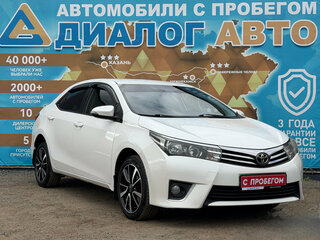 2014 Toyota Corolla XI (E160, E170, E180), белый, 1150000 рублей, вид 3