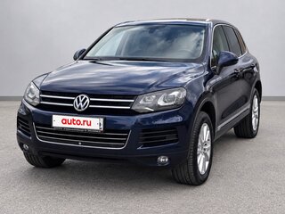 2012 Volkswagen Touareg II, синий, 2200000 рублей, вид 1