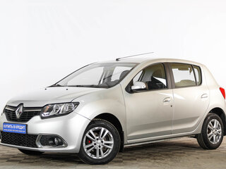 2018 Renault Sandero II, серебристый, 999000 рублей, вид 3