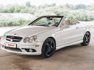 2008 Mercedes-Benz CLK-Класс 350 II (W209) Рестайлинг, белый, 1800000 рублей, вид 1