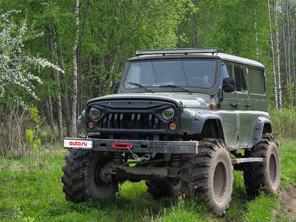 2005 УАЗ 3159 3159, зелёный - вид 3