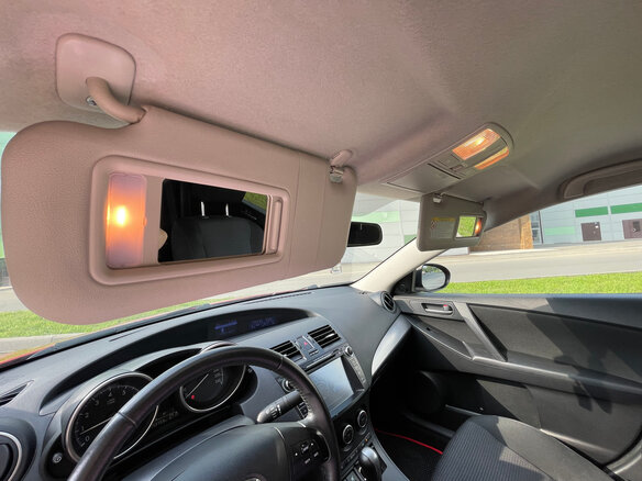 2012 Mazda 3 II (BL) Рестайлинг, красный, 960000 рублей - вид 19