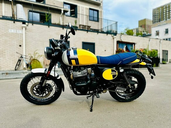 2026 Royal Enfield Bear 650, жёлтый - вид 18