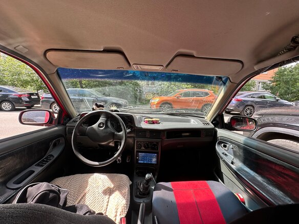 2002 Daewoo Nexia I, красный, 99000 рублей - вид 14