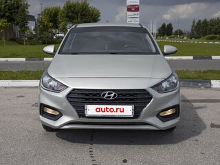 2018 Hyundai Solaris II, бежевый, 1199000 рублей, вид 2
