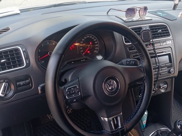 2012 Volkswagen Polo V, серебристый, 649000 рублей - вид 14