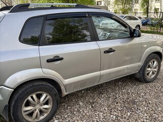 2008 Hyundai Tucson I, серебристый, 570000 рублей, вид 5