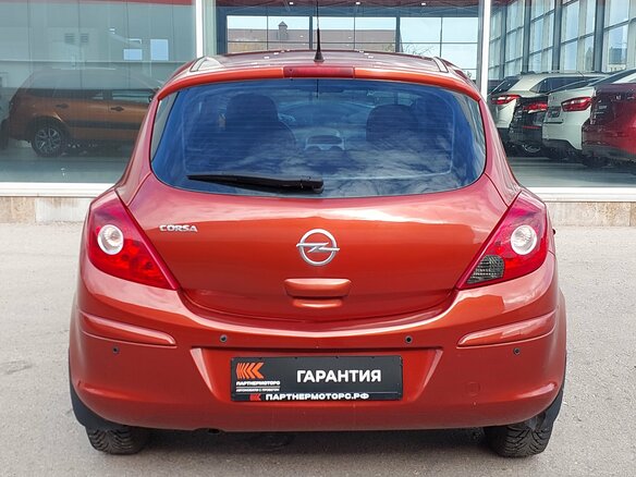 2012 Opel Corsa D Рестайлинг II, оранжевый, 389000 рублей - вид 6