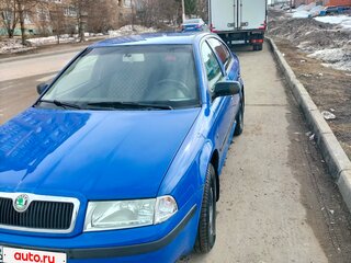 2008 Skoda Octavia I (A4) Рестайлинг, синий, 460000 рублей, вид 5