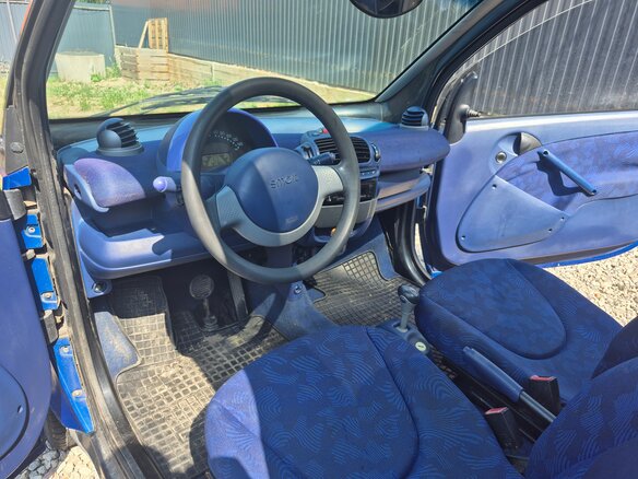 2000 Smart Fortwo City-Coupe I, чёрный - вид 18