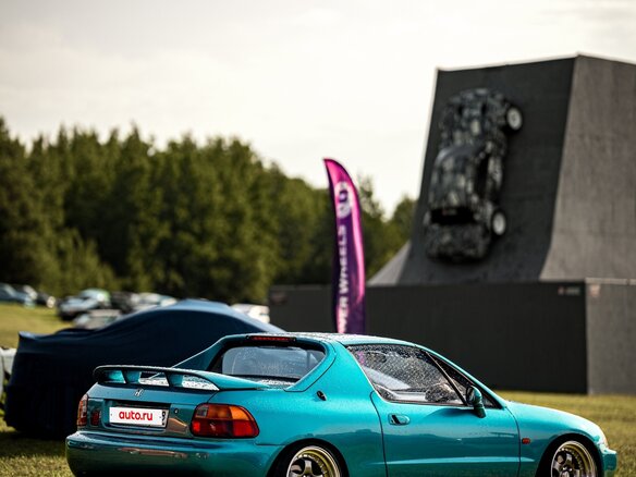 1994 Honda CR-X Civic del Sol III, белый - вид 1
