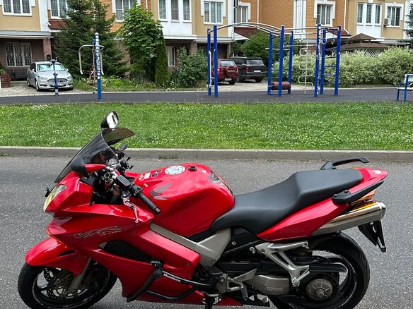 2002 Honda VFR 800, красный, 455000 рублей - вид 5