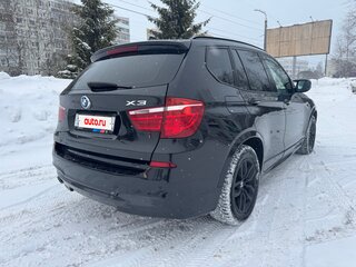 2012 BMW X3 20d xDrive II (F25), чёрный, 1850000 рублей, вид 3