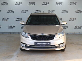 2015 Kia Rio III Рестайлинг, бежевый, 838000 рублей, вид 2