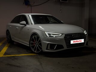2018 Audi A4 V (B9), белый, 3325000 рублей, вид 1