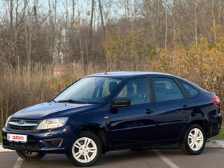 2016 Lada (ВАЗ) Granta I, синий, 490000 рублей, вид 3