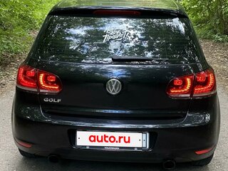 2012 Volkswagen Golf VI, чёрный, 775000 рублей, вид 3