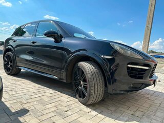 2012 Porsche Cayenne Turbo II (958), чёрный, 2200000 рублей, вид 1