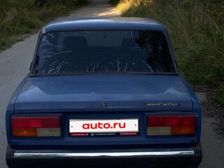 2003 Lada (ВАЗ) 2107, синий, 100000 рублей, вид 3