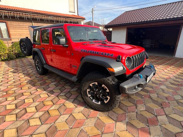 2025 Jeep Wrangler 4xe IV (JL) Рестайлинг, красный, 6950000 рублей - вид 10