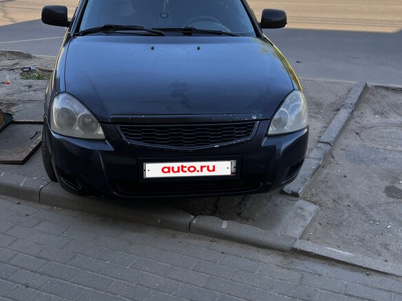 2008 Lada (ВАЗ) Priora I, чёрный, 180000 рублей