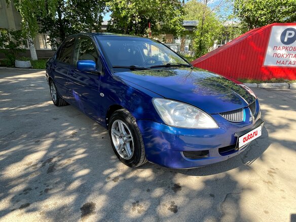 2005 Mitsubishi Lancer IX Рестайлинг, синий, 320000 рублей