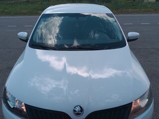 2017 Skoda Rapid I Рестайлинг, белый, 930000 рублей, вид 3