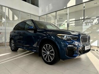 2019 BMW X5 40i IV (G05/G18), синий, 5259000 рублей, вид 5