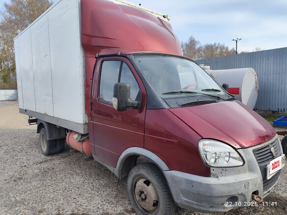 2011 ГАЗ ГАЗель (3302), красный, 600000 рублей - вид 1
