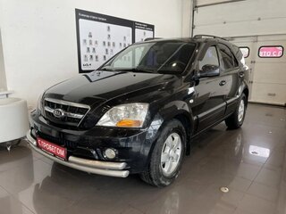 2009 Kia Sorento I Рестайлинг, чёрный, 1000000 рублей, вид 2