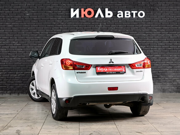2014 Mitsubishi ASX I Рестайлинг, белый, 1200000 рублей - вид 6