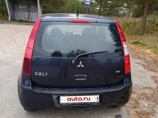 2004 Mitsubishi Colt VI (Z20/Z30), синий, 220000 рублей, вид 4