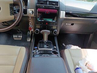 2006 Volkswagen Touareg I, чёрный, 1100000 рублей, вид 4