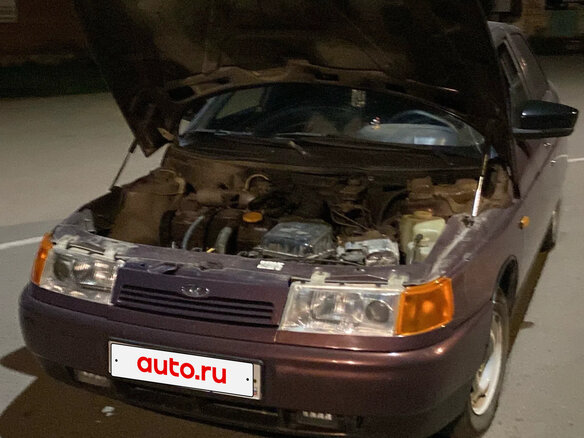 2003 Lada (ВАЗ) 2110, красный, 100000 рублей - вид 2