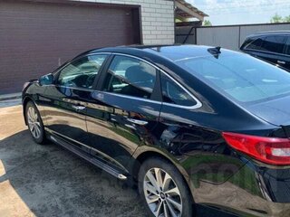2016 Hyundai Sonata VII (LF), чёрный, 1590000 рублей, вид 4