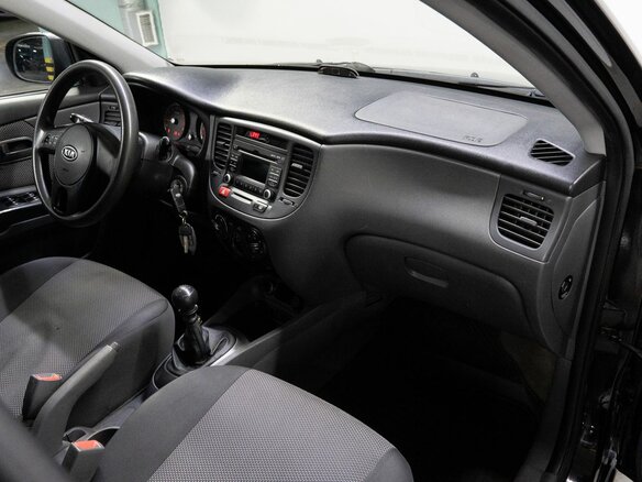 2011 Kia Rio II Рестайлинг, чёрный, 540000 рублей - вид 13
