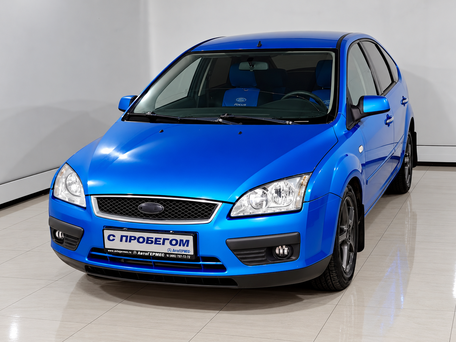 2007 Ford Focus II, голубой, 360000 рублей, вид 1