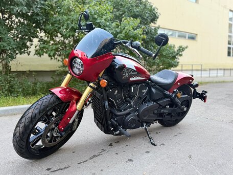 2025 Indian Scout, красный, 1750000 рублей, вид 3