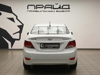 2012 Hyundai Solaris I, белый, 789000 рублей, вид 4