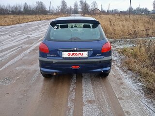 2002 Peugeot 206, синий, 335000 рублей, вид 3