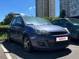 2006 Ford Fiesta Mk5, фиолетовый, 340000 рублей, вид 1