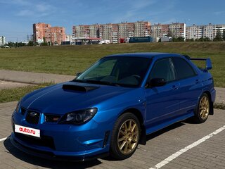 2007 Subaru Impreza WRX STi II Рестайлинг 2, синий, 2600000 рублей, вид 3