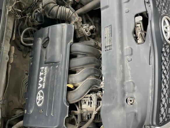 2003 Toyota Corolla IX (E120, E130), серебристый - вид 15